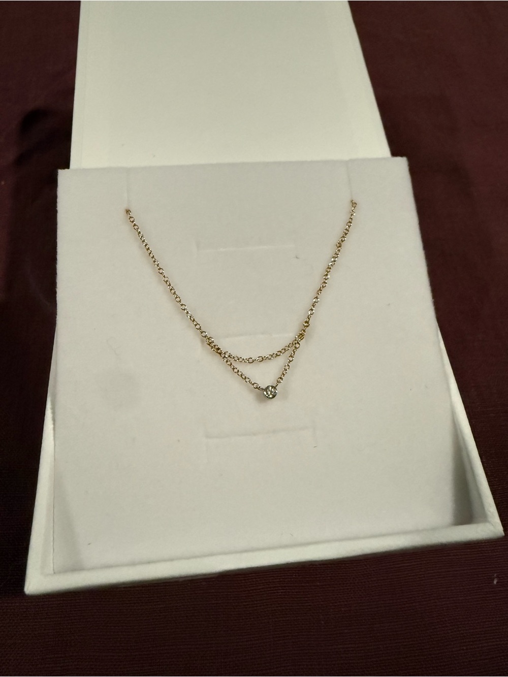 Catbird Chained To My Heart Necklace 17-18 inches
